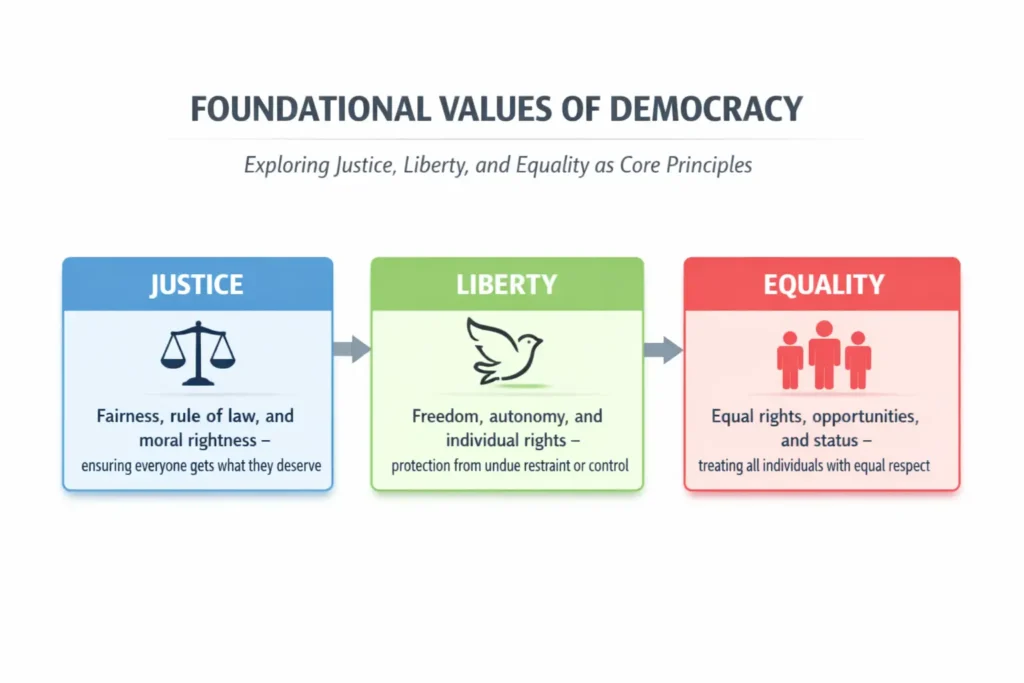 Normative Political Theory Concepts Key concepts in normative political theory - justice, liberty and equality