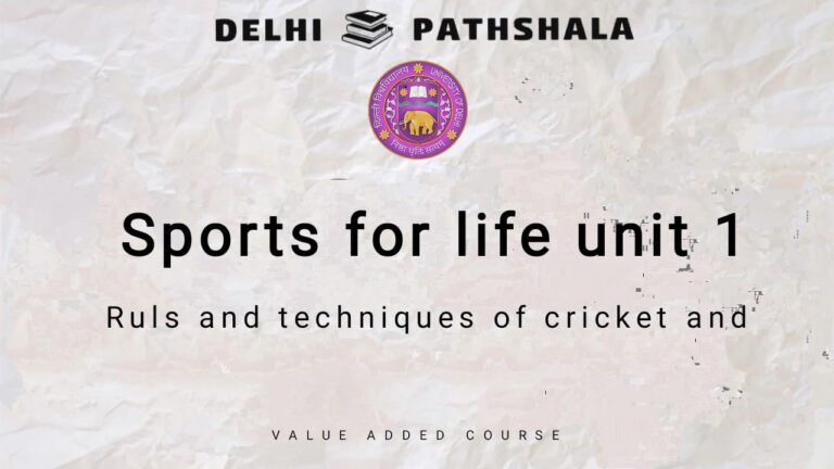 Basic Rules and Objectives of Cricket,