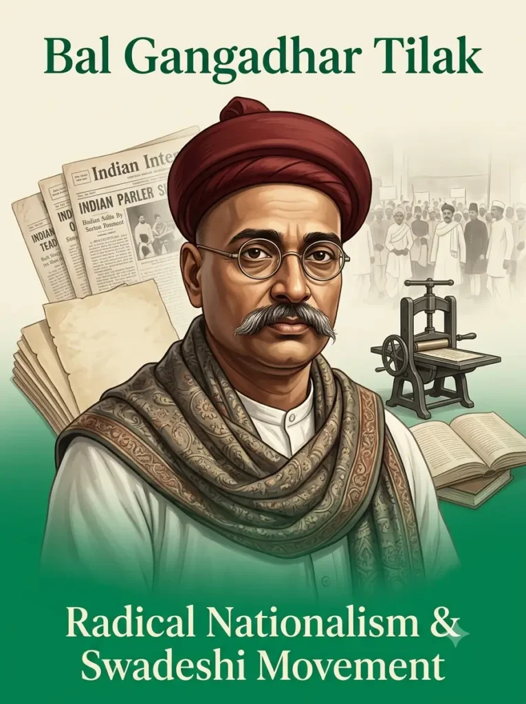 Bal Gangadhar Tilak — Leader of Assertive Nationalism Bal Gangadhar Tilak, leader of the radical nationalist and Swadeshi Movement