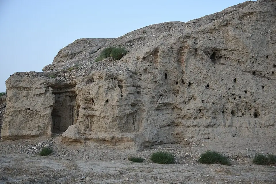 Excavated remains at Mehrgarh, the earliest Neolithic site in the Indian subcontinent