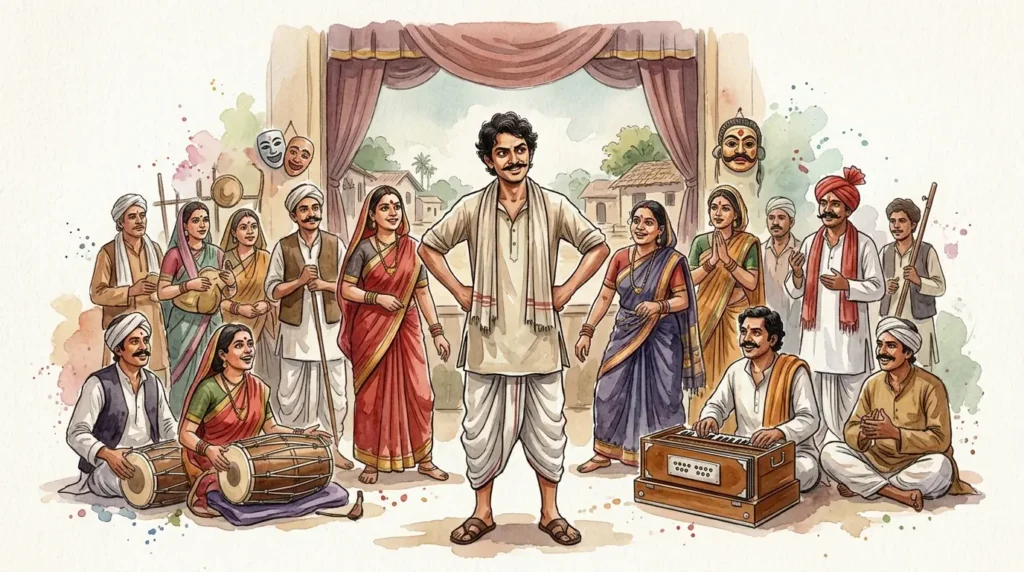 Charandas Chor play by Habib Tanvir, 1975