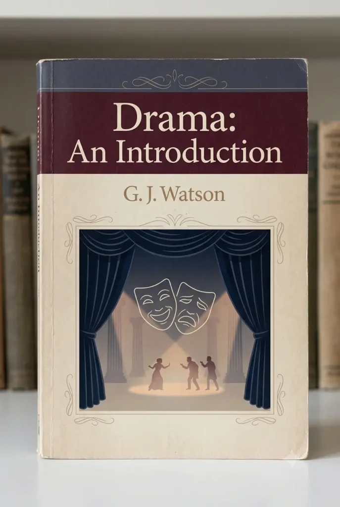 G.J. Watson Drama An Introduction 1983 book cover