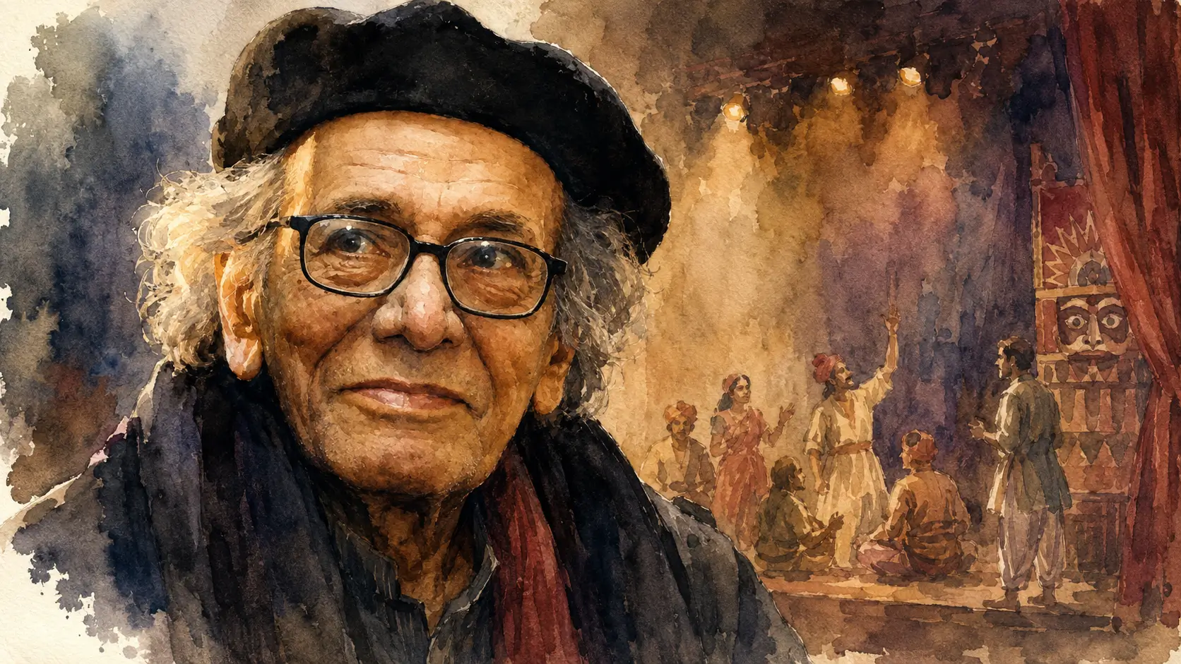 r, author of It Must Flow A Life in Theatre