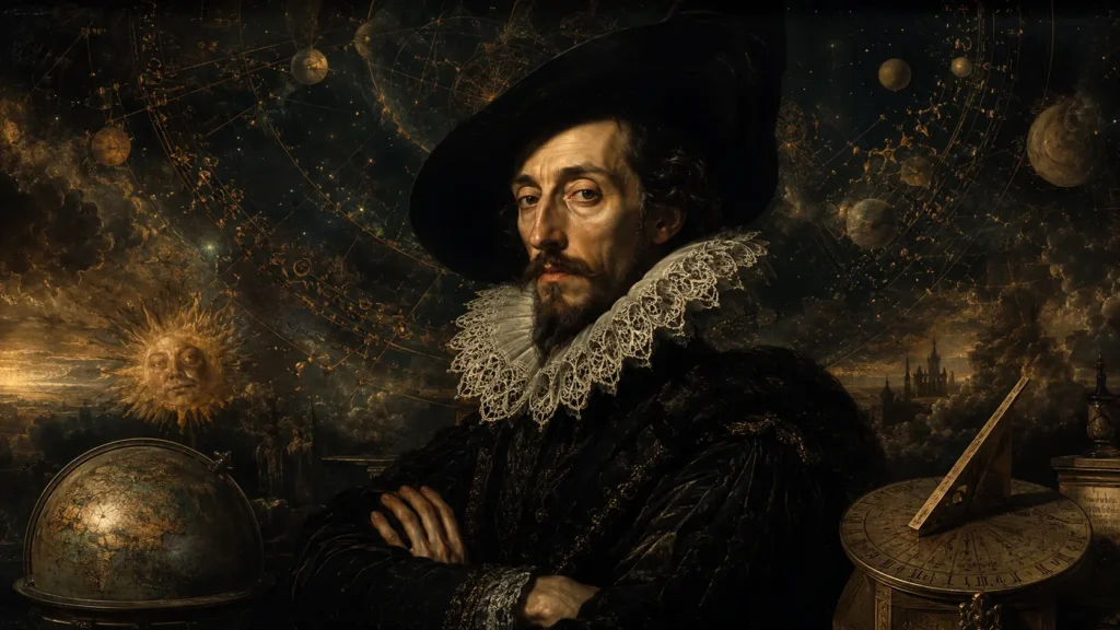 Portrait of John Donne, metaphysical poet, author of The Sun Rising 