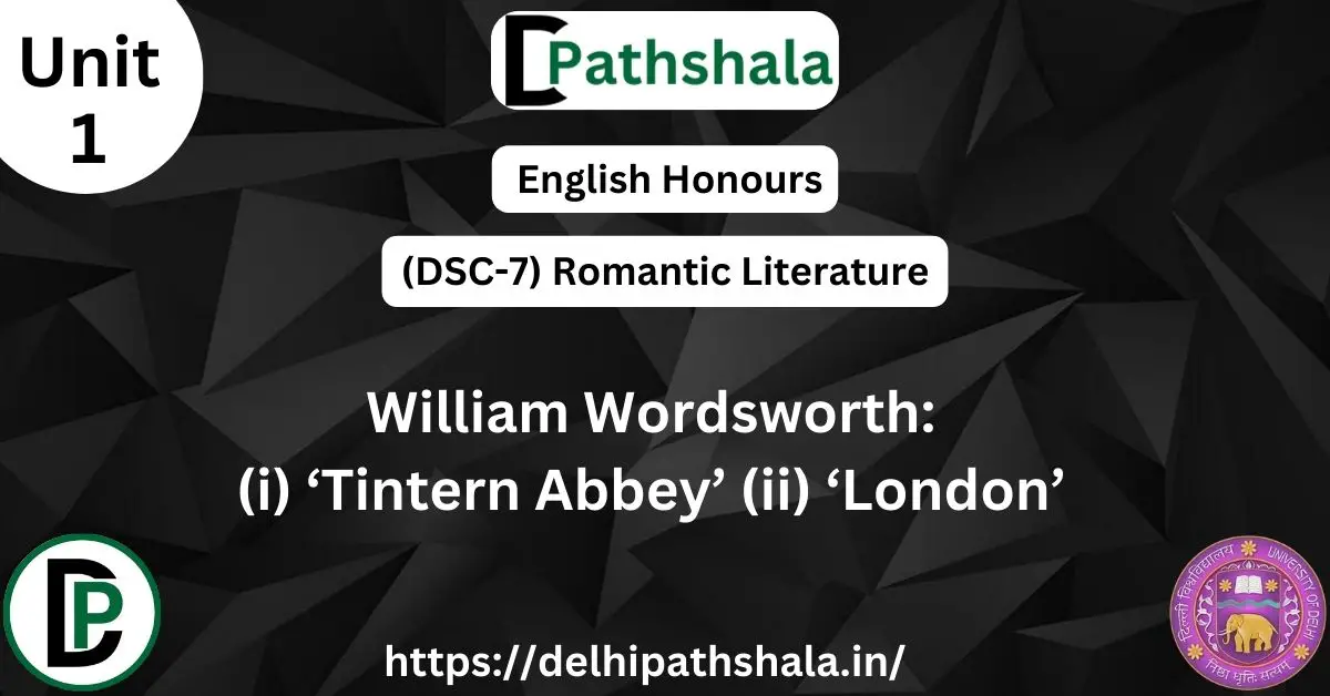 Introduction to William Wordsworth