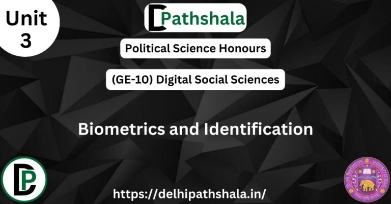 Biometrics and Identification