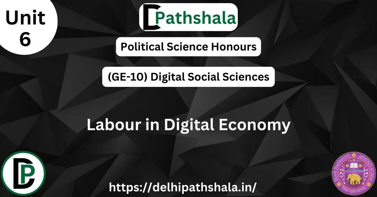 Labor in Digital Economy