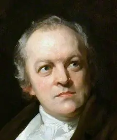 William Blake English Romantic poet and printmaker portrait