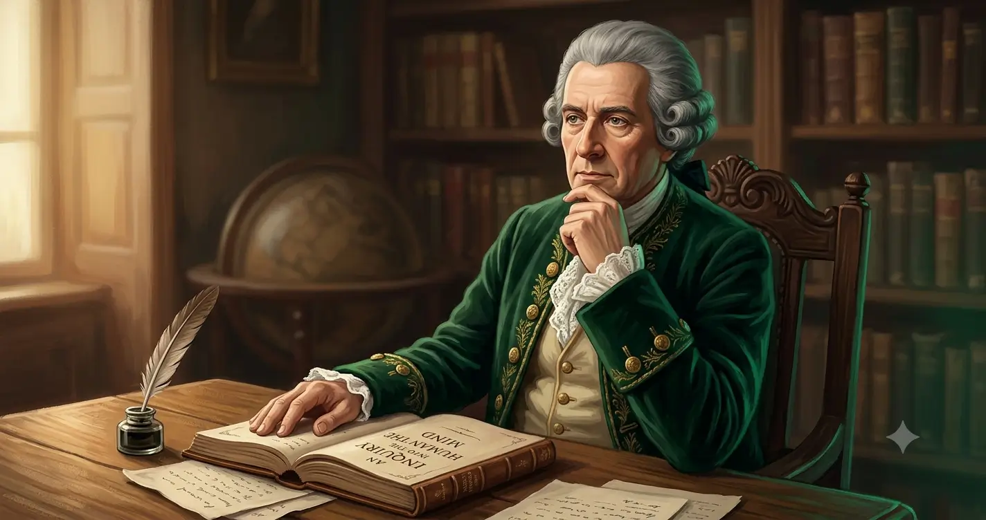David Hume — Of the Standard of Taste Illustration of an 18th-century philosopher representing David Hume's Of the Standard of Taste