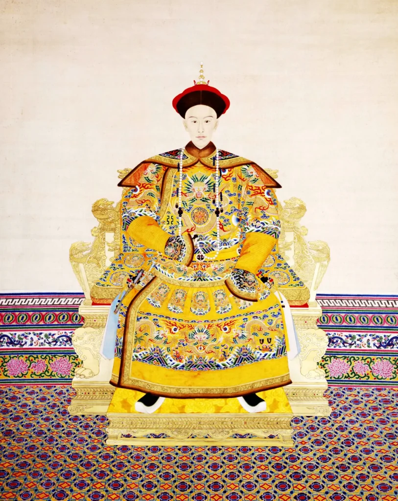Emperor Guangxu Portrait Portrait of Emperor Guangxu during the 1898 reform crisis