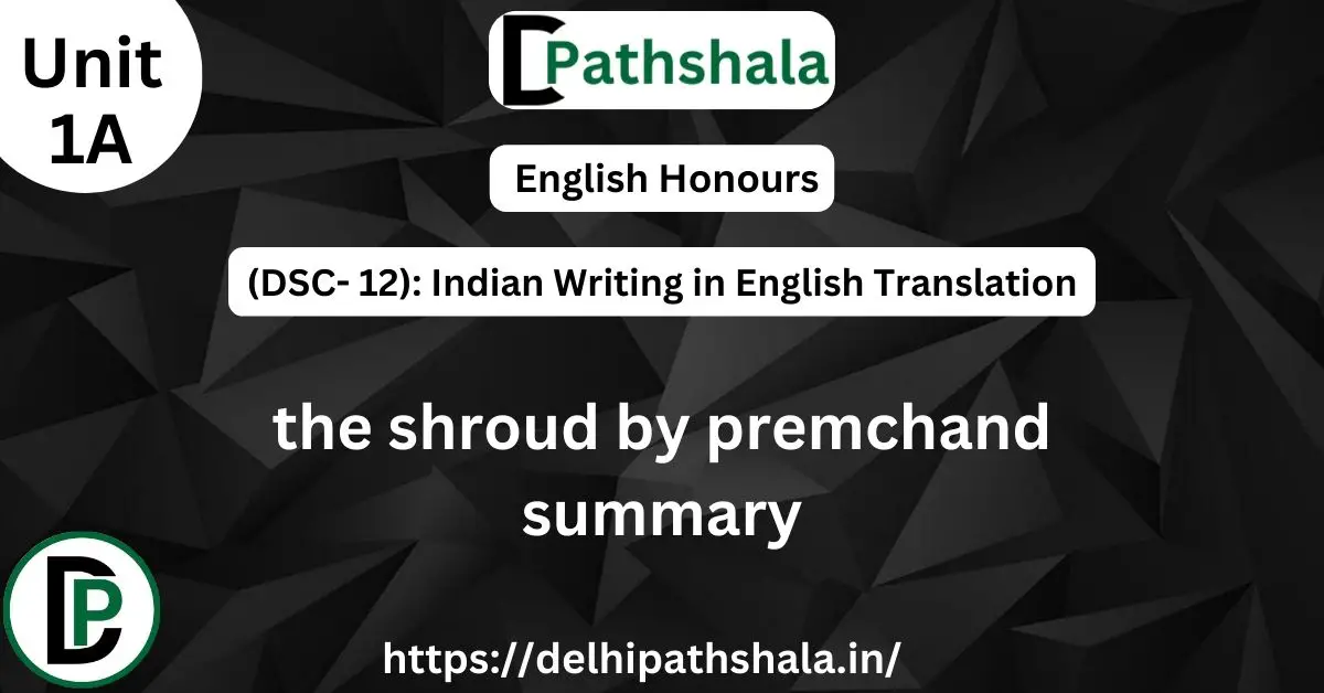 the shroud by premchand summary