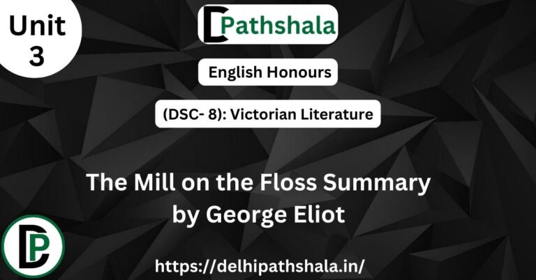 The Mill on the Floss Summary by George Eliot