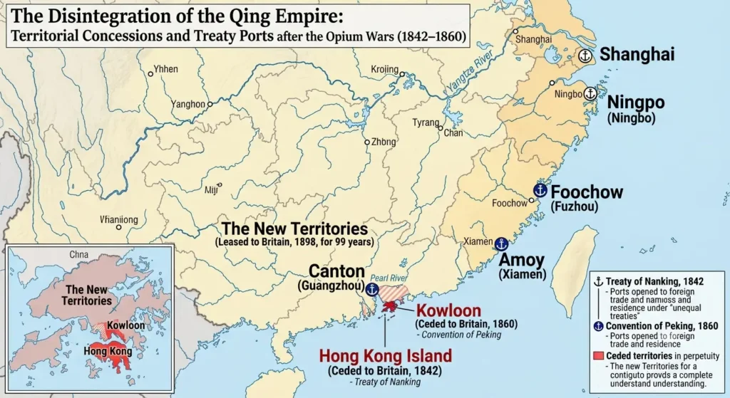 Popular Movements and Reforms in 19th Century China Overview illustration of Taiping and Boxer movements in Qing dynasty China