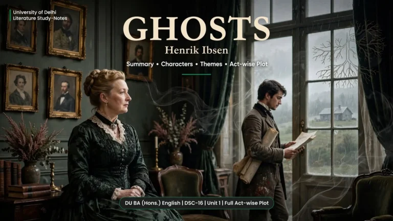 Ghosts by Henrik Ibsen Summary, Themes & Characters cover