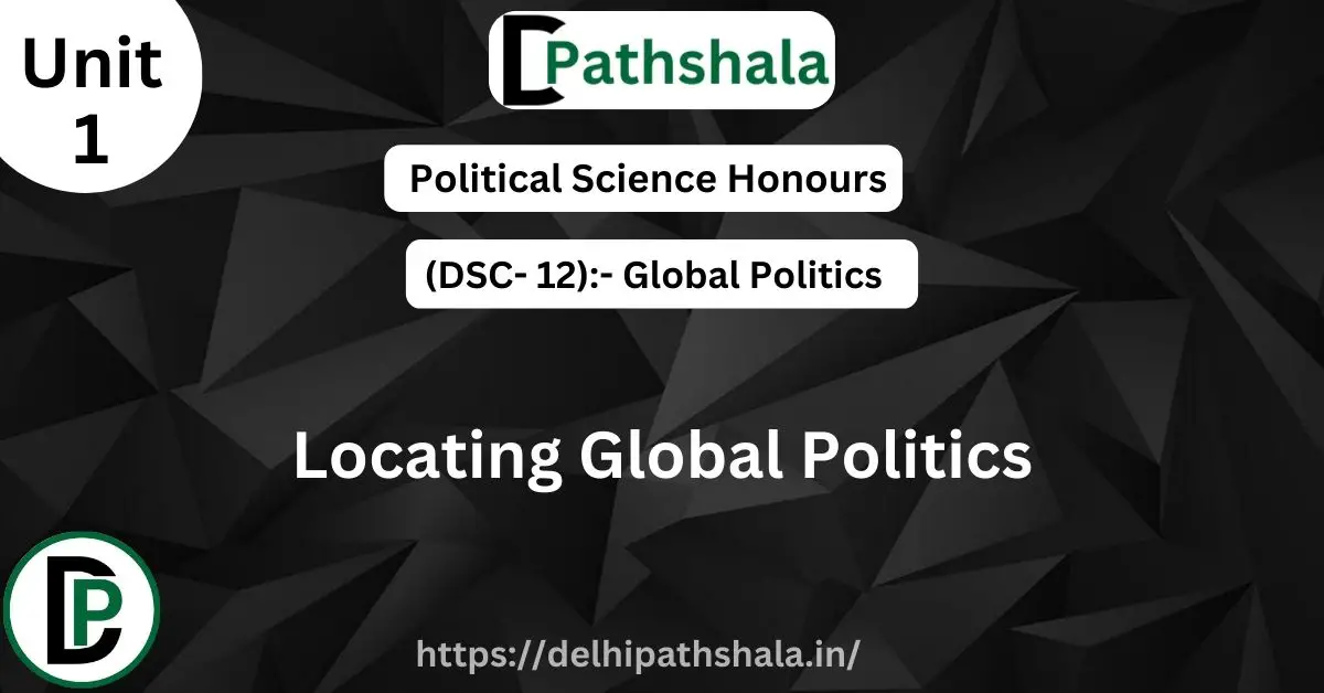 what is global politics?