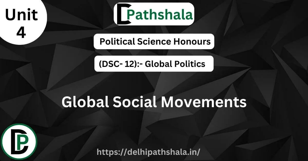 Global Social Movements Global Social Movements