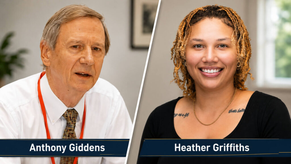 Heather Griffiths & Anthony Giddens