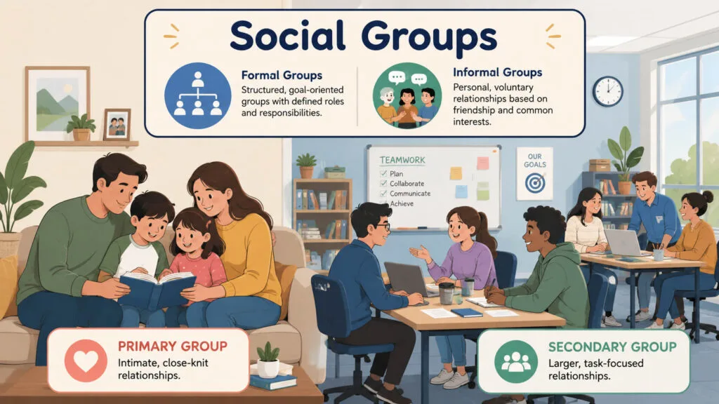 Types of Social Groups Types of Social Groups