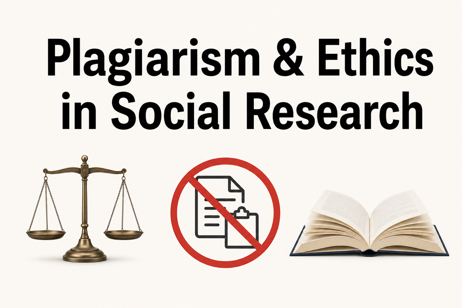 Plagiarism & Ethics in Social Research