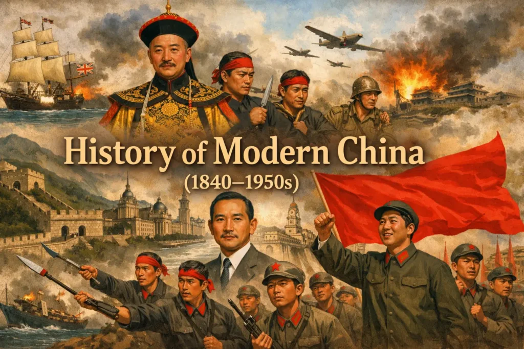 History of Modern China DU Notes