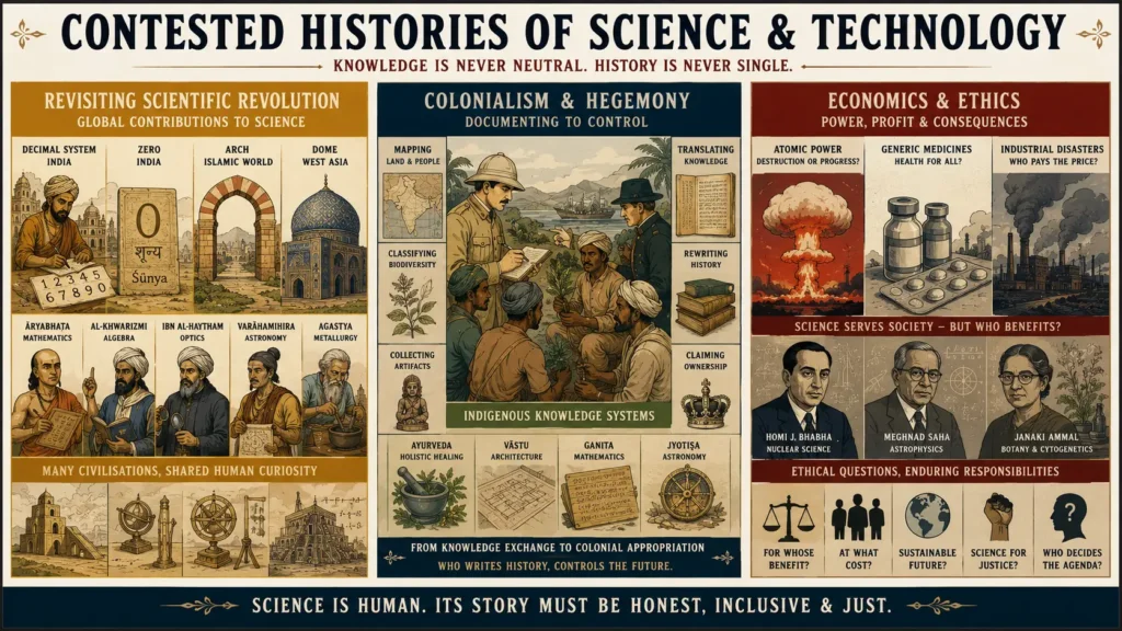 Science, Technologies & Human Contested Histories