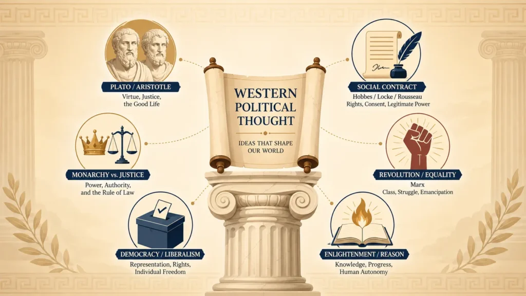 western political philosophy DU notes