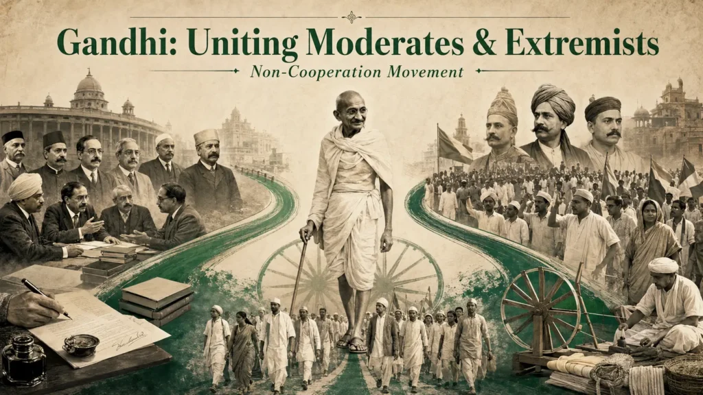 Reconciliation — Non-Cooperation Movement, 1920 Non-Cooperation Movement Gandhi reconciliation