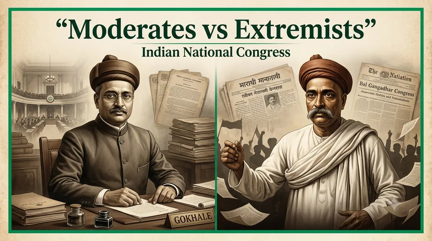 Moderates vs Extremists — Indian National Congress Moderates vs Extremists Indian National Congress