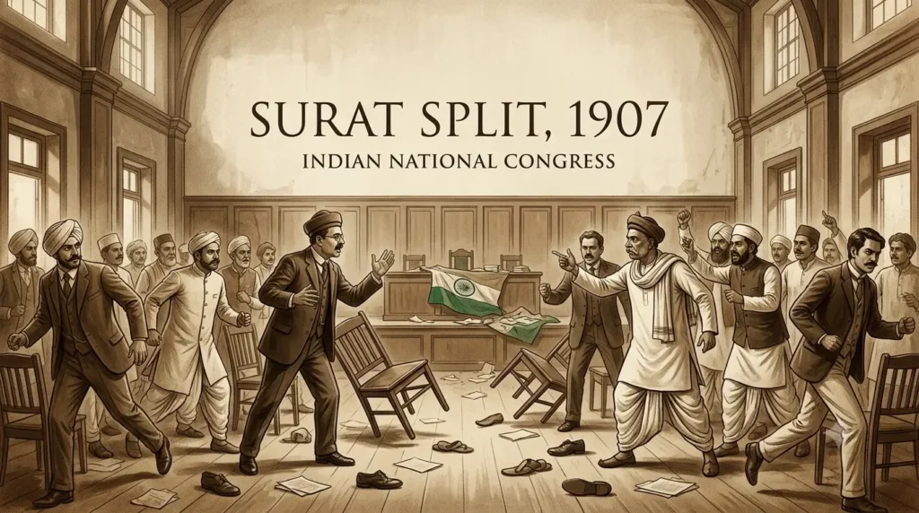 The Surat Split, 1907 Surat Split 1907 Indian National Congress