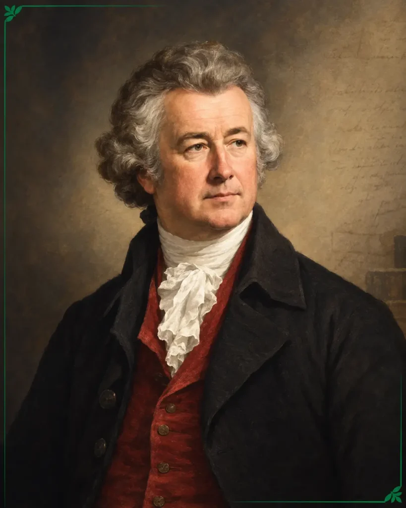 Edmund Burke (1729–1797) Portrait of Edmund Burke, author of A Philosophical Enquiry into the Sublime and Beautiful