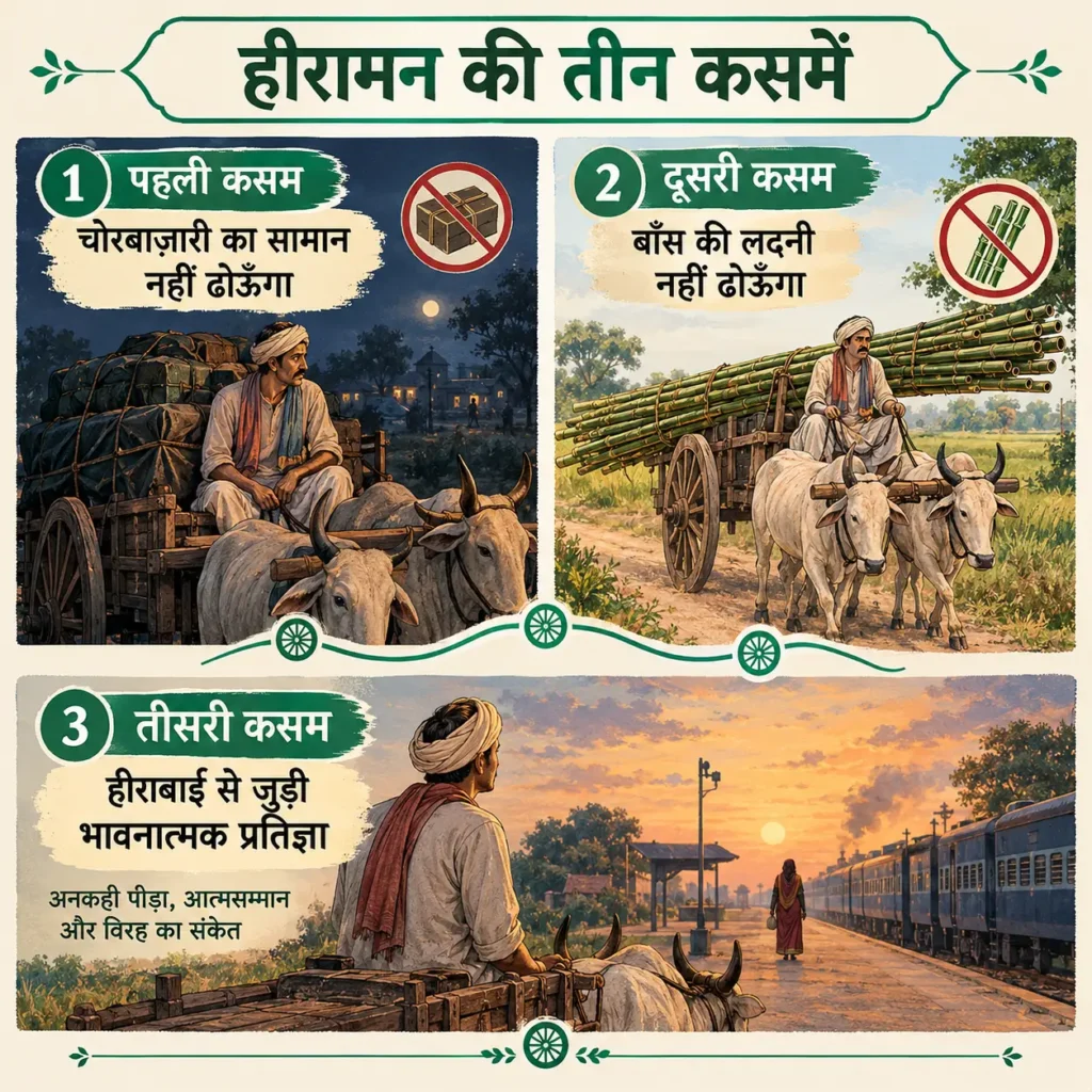 चोरबाज़ारी, बाँस की लदनी और संकेतित तीसरी कसम का इन्फोग्राफ़िक